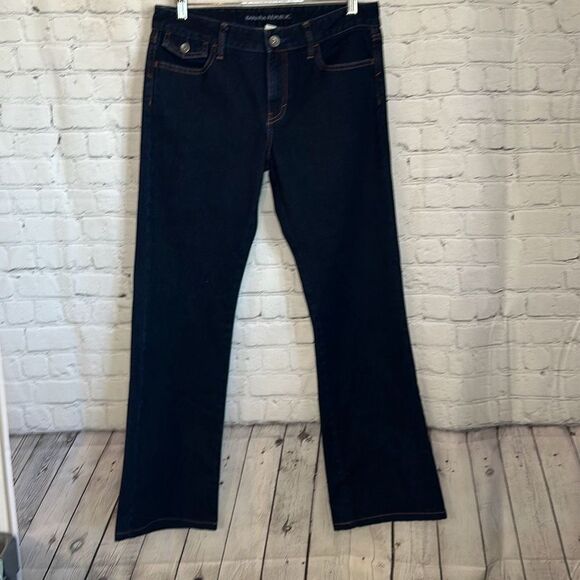 Banana Republic Womens Dark Wash Boot Cut Jeans size 29 - Picture 1 of 7